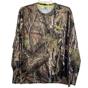 Mossy Oak Real Tree shirt men’s XL long sleeve pullover Excellent Condition!